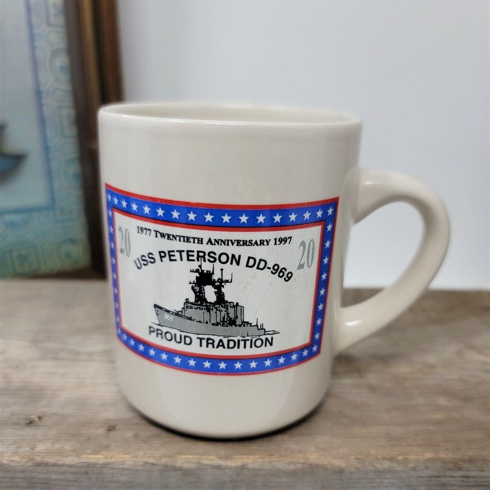 USS Peterson DD-969 Mug Coffee Cup